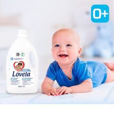 Lovela Baby tekući deterdžent, 2,9 l/32 pranja, bijelo rublje