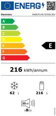 Electrolux ENS6TE19S kombinirani ugradbeni hladnjak