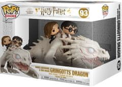 Funko Pop! Harry Potter - Harry, Hermione & Ron Riding Gringotts Dragon figurica (#93)