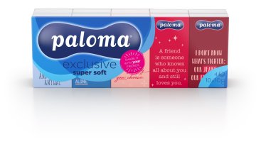  Paloma Exclusive papirnate maramice, 10x10, 4-slojne, Friends Edition