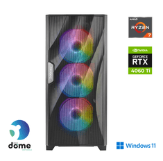 Gamer Extreme stolno računalo, R7-5700X, 32GB, SSD2TB, RTX4060Ti, W11H (ATPII-G8-7518-W)