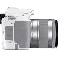Canon fotoaparat EOS 250D + objektiv EF-S 18-55mm f/4-5.6 IS STM, bijeli