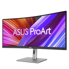 ASUS ProArt Display PA34VCNV zakrivljeni monitor za kreatore, 86,6 cm (34,1), IPS, UWQHD, 60 Hz, HDR10 (90LM04A0-B02370)