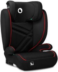 Lionelo HUGO i-size autosjedalica s ISOFIX sustavom, 100-150 cm, Sporty Black Red