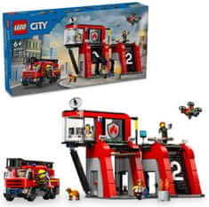 City 60414 Vatrogasna postaja i vatrogasno vozilo
