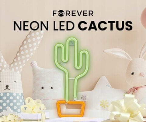 Forever Cactus Neon LED svjetlo