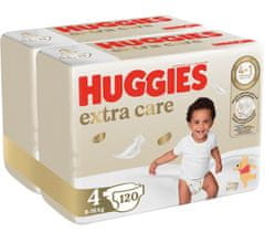 Huggies mjesečno pakiranje Extra Care br. 4 -120 komada