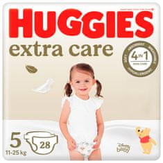 Huggies Extra Care pelene, veličina 5, 15-22 kg, 28 komada