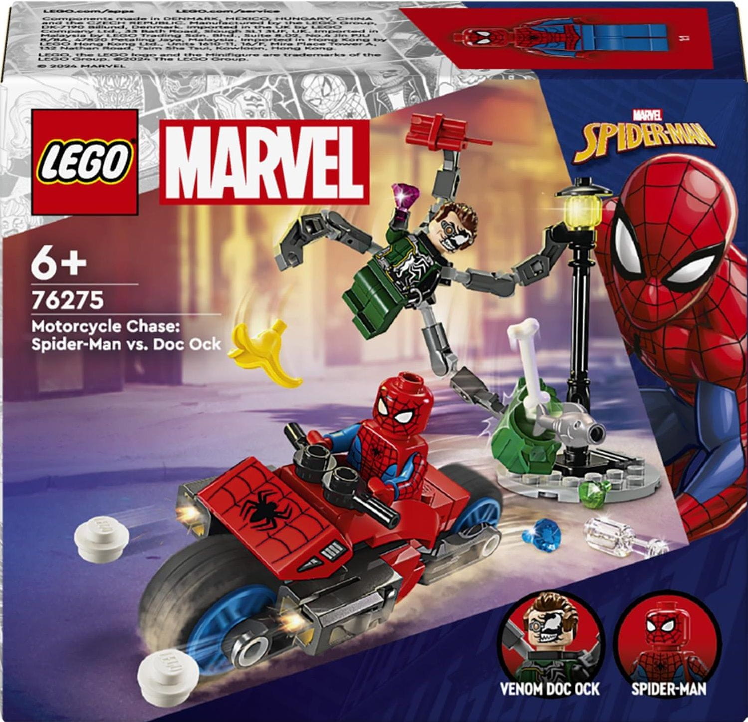 Lego marvel store spider man