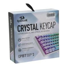 Redragon Crystal A135 tipke za tipkovnicu, 147 komada