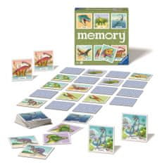 Ravensburger 209248 Pexeso Dinosauri, igra memory