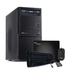 PCplus Stolno računalo T600, i7-11700K, 16GB, SSD512GB+HDD1TB, T400, W11P, miš, tipkovnica (143404)