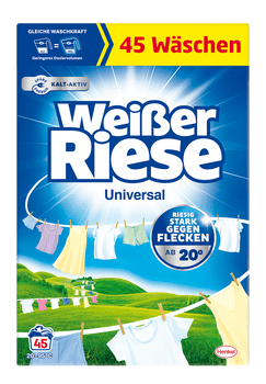  Weiser Riese prašak za rublje, Universal, 2.475 kg, 45 pranja