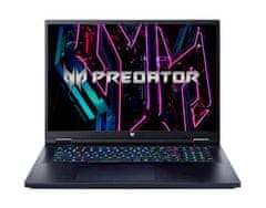 Acer Predator Helios gaming laptop 18 PH18-72-93M8, i9-14900HX, 32GB, SSD1TB, RTX4080, 17.3WQXGA, DOS (NH.QRTEX.007)