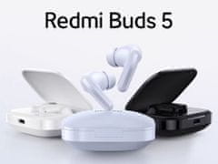 Xiaomi Redmi Buds 5 bežične slušalice, bijele
