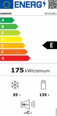 Gorenje RFI412EP1 ugradbeni kombinirani hladnjak