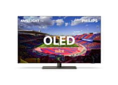 42OLED818/12 4K UHD OLED televizor, AMBILIGHT tv, Google TV, 120 Hz