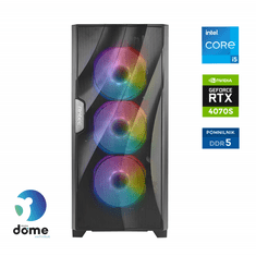 Gamer Extreme stolno računalo, i5-14400F, 32GB, SSD2TB, RTX4070Super, DOS (G8-1017)