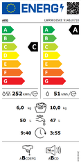 AEG LWR98165XE 9000 Series perilica-sušilica rublja