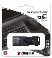 Kingston DataTraveler Exodia Onyx, USB stick, 128 GB (DTXON/128GB)