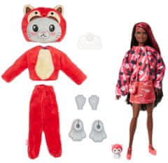 Mattel Barbie Cutie Reveal Barbie u kostimu, kostim crvene pande (HRK22)