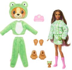 Mattel Barbie Cutie Reveal Barbie u kostimu - pas u zelenom kostimu (HRK22)