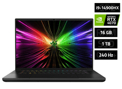 Razer Blade 16 gaming prijenosno računalo, i9-14900HX, 16GB, SSD1TB, RTX4070, QHD+ 240Hz OLED, W11H (RZ09-0510SEN3-R3E1)