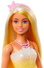 Mattel Barbie HRR07 vilinska princeza, žuta