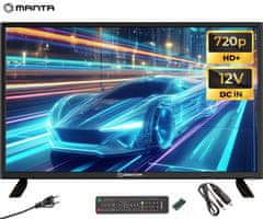 Manta 24LHN124D HD+ LED televizor, 61cm (24), 220V+12V, Dolby Digital+, Hotel Mode