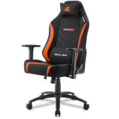 Sharkoon Skiller SGS20 Fabric gaming stolica, nagib/visina, mekana, crno-narančasta (Skiller SGS20 Fabric Black/Orange)