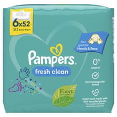 Pampers Fresh Clean vlažne maramice, 312/1