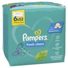 Pampers Fresh Clean vlažne maramice, 312/1