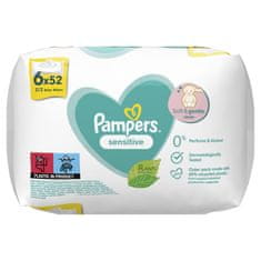 Pampers Sensitive vlažne maramice, 312/1