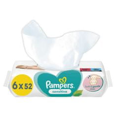 Pampers Sensitive vlažne maramice, 312/1