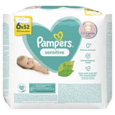 Pampers Sensitive vlažne maramice, 312/1