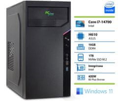 PCplus e-office stolno računalo, i7-14700, 16GB, SSD1TB, W11H (145703)