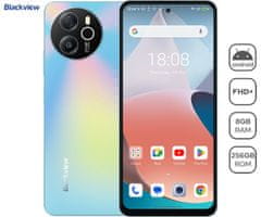 Blackview SHARK 8 pametni telefon, 4G LTE, 8/256GB, Android + maskica, plava