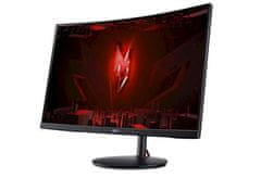 Acer Nitro XZ271UP3bmiiph zakrivljeni monitor, 68,58 cm (27), VA, QHD, 180 Hz, zvučnici (UM.HX1EE.311)