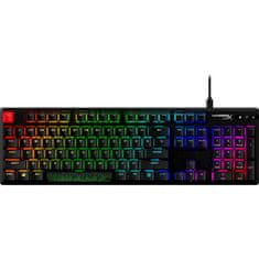 HP HyperX Alloy Origins PBT gaming mehanička tipkovnica, HX crvena (639N3AA)