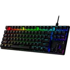 HP HyperX Alloy Origins Core PBT gaming mehanička tipkovnica, HX Red, TKL (639N7AA)