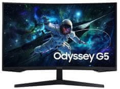 Odyssey G5 G55C gaming monitor, 68,58 cm (27), QHD, VA, 165 Hz (LS27CG552EUXEN)