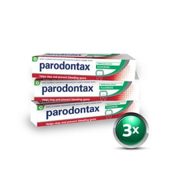  Parodontax Fluoride pasta za zube, 3x75 ml