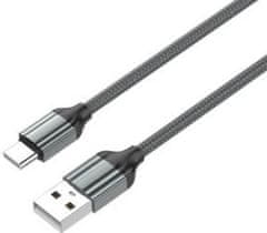 LDNIO LS432 kabel, USB-C, 2 m, crni