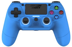 DragonShock Mizar gamepad, bežični, PS4, PC, svijetlo plava