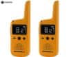 Motorola T72 Go Active Walkie Talkie set, PMR, VOX, IP54 + dodaci, žuta