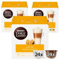 Dolce Gusto Latte Macchiato kava, 183,2 g (16 kapsula), trostruko pakiranje