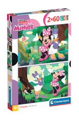 Clementoni slagalica, Minnie Mouse, 2x60 (24815)