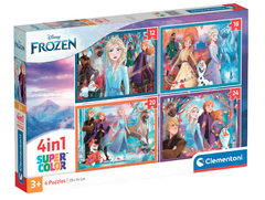 Clementoni 4u1 slagalica, Frozen (21518)