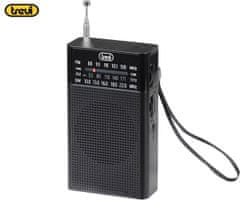 Trevi RA 7F15 radio prijamnik, prijenosni, FM/AM/SW/AUX, crni