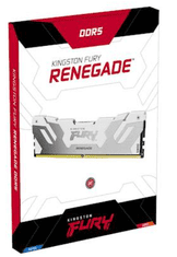 Kingston Fury Renegade memorija (RAM), DDR5, 32GB, 6400, XMP, CL32, DIMM, bel (KF564C32RW-32)